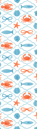 Coastal Linen Paper Bookmark- June 2026